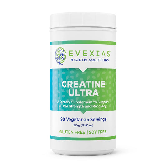 evexias health creatine ultra bottle front label