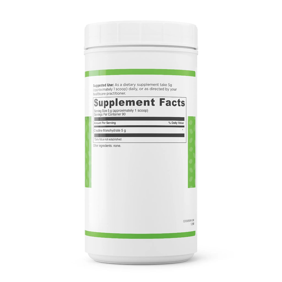 evexias health creatine ultra bottle ingredients supplement facts label