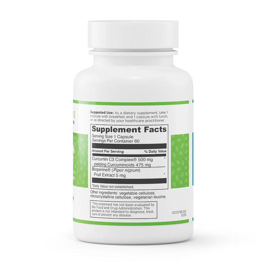evexias health curcumin support bottle supplement facts ingredients label