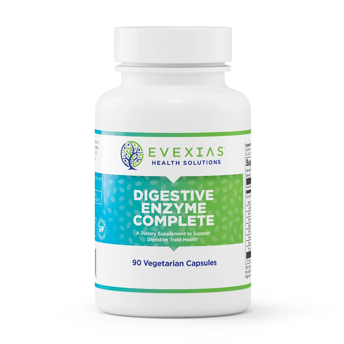 evexias health digestive enzyme complete bottle front label