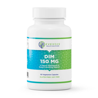 evexias health dim 150 60 capsules bottle front label