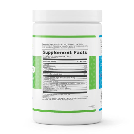 evexias health gi guard bottle supplement facts ingredients label