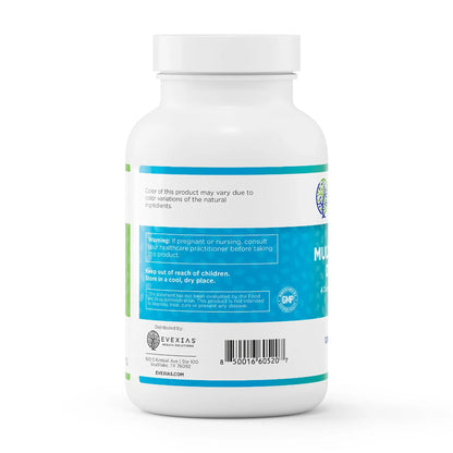 evexias health multi-mineral d3 ultra bottle information label