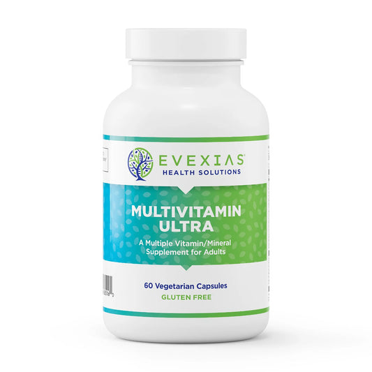 evexias health multivitamin ultra bottle front label