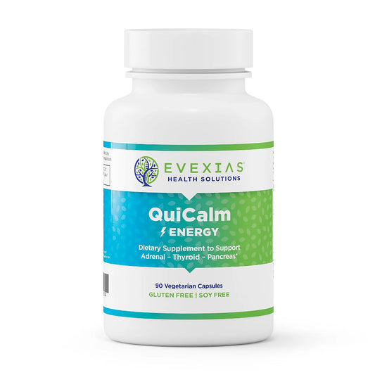 evexias helath quicalm bottle front label
