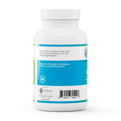 evexias health spm complex bottle information label