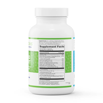 evexias health thyroid support bottle supplement facts ingredients label