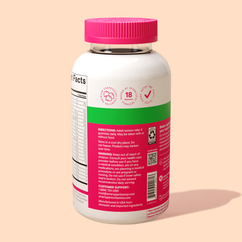 Women’s Organic Multi & Omegas by Smarty Pants