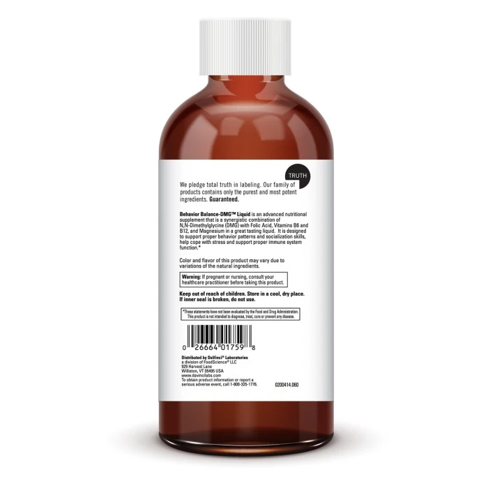 BEHAVIOR BALANCE-DMG™ LIQUID (60) By DaVinci Labs