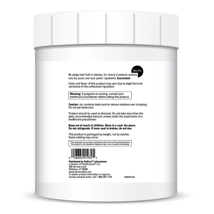 Hydrolyzed Collagen Peptides Powder (25) by DaVinci Labs
