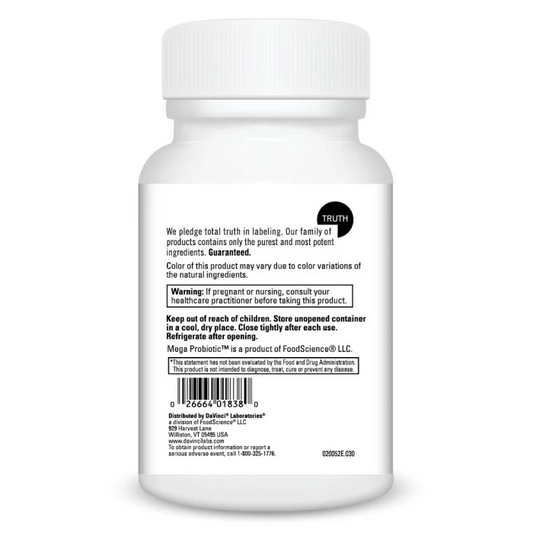 Digestive Enzymes Chewable with Prebiotics + Probiotics Orange Flavor By DaVinci Labs