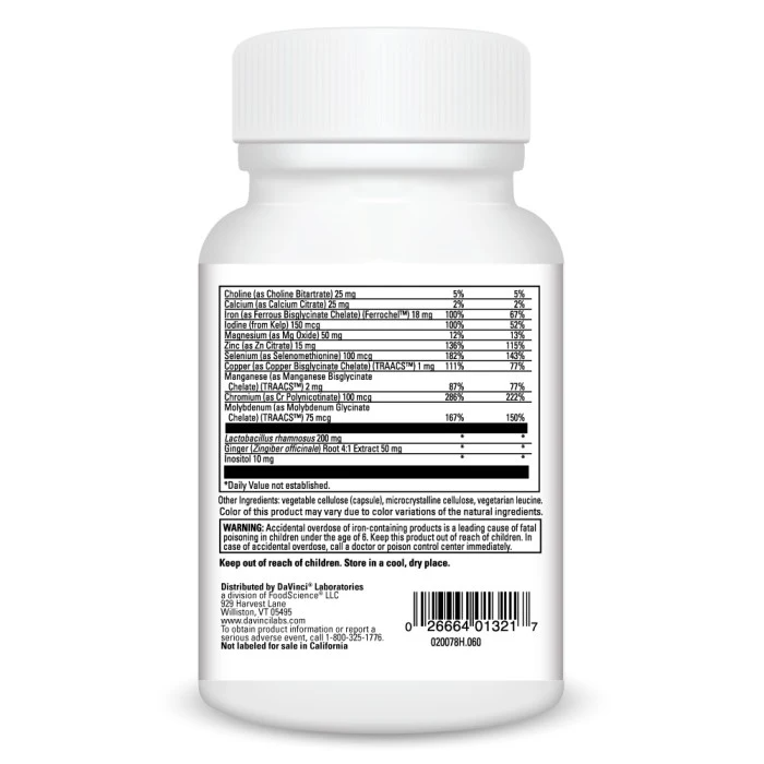 Daily Best™ Prenatal (60)By DaVinci Labs