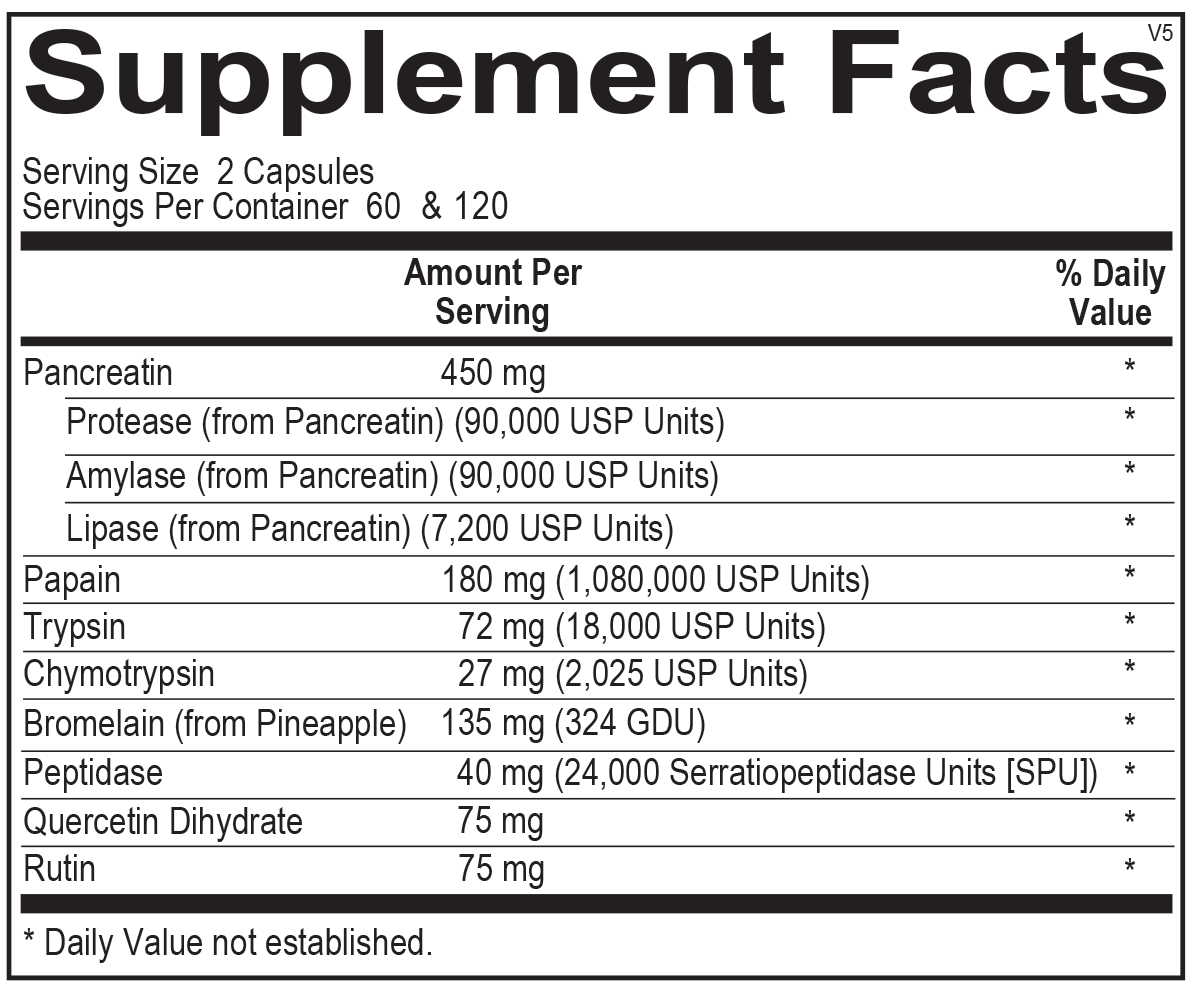 Vascuzyme by Ortho Molecular