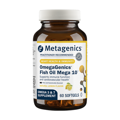 OmegaGenics® Fish Oil Mega 10® By Metagenics