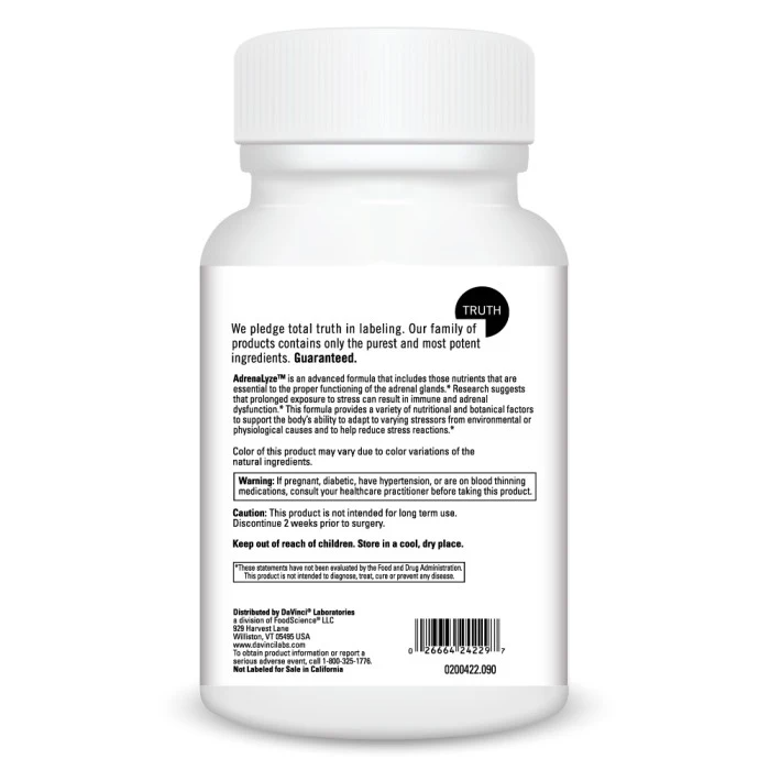 AdrenaLyze™ (90) By DaVinci Labs