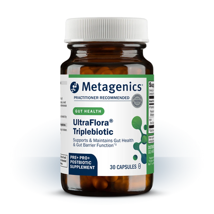 UltraFlora® Triplebiotic with Akkermansia By Metagenics
