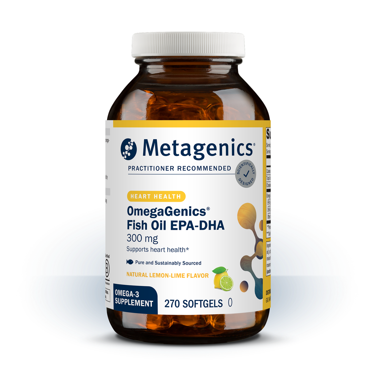 OmegaGenics® Fish Oil EPA-DHA 300 mg By Metagenics