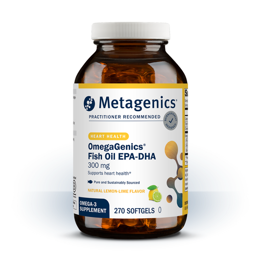OmegaGenics® Fish Oil EPA-DHA 300 mg By Metagenics