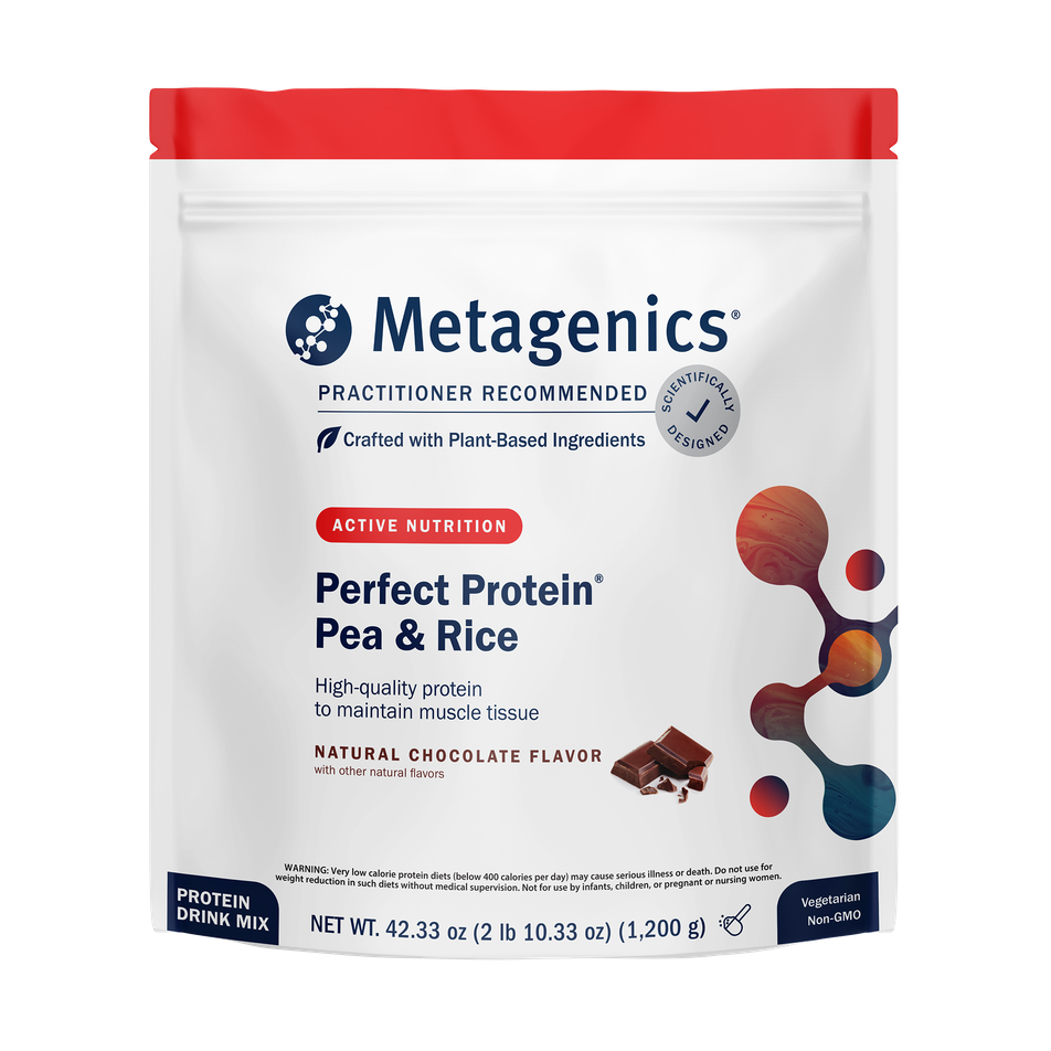 Perfect Protein® Powder - Vegan Pea and Rice Protein, Vanilla By Metagenics