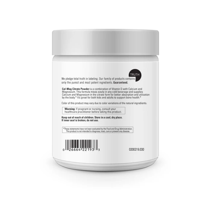 Cal-Mag Citrate Powder (30) By DaVinci Labs