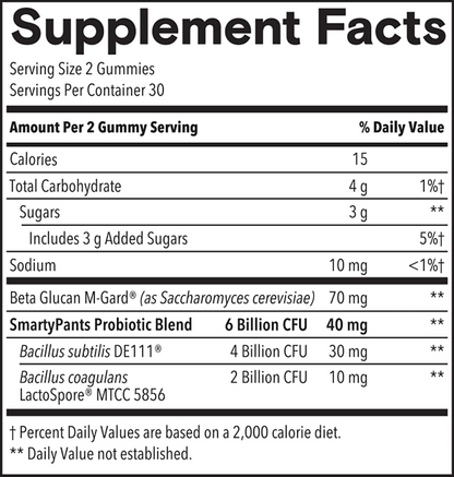 Adult Probiotic & Prebiotic by Smarty Pants