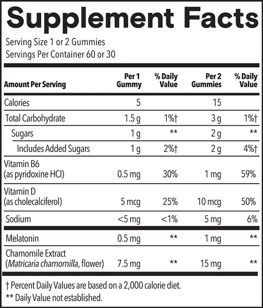 Kids Sleep Melatonin 0.5mg by Smarty Pants