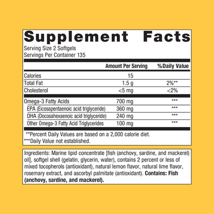 OmegaGenics® Fish Oil EPA-DHA 300 mg By Metagenics