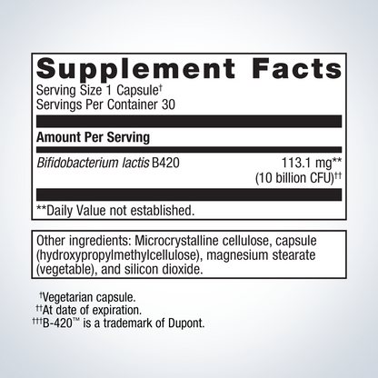 UltraFlora® Control Probiotic By Metagenics