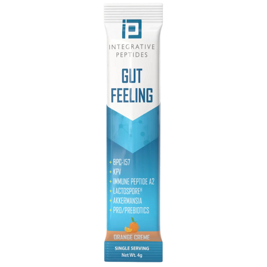 Gut Feeling™ Travel Sachets – Orange Crème by Integrative Peptides