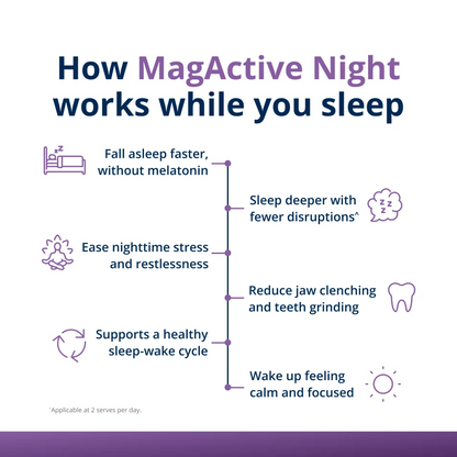 MagActive Magnesium Night Powder By Metagenics