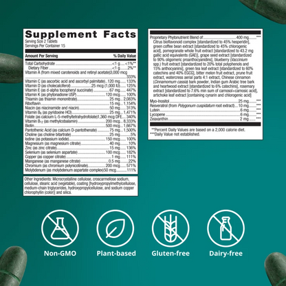 PhytoMulti® Multivitamin by Metagenics