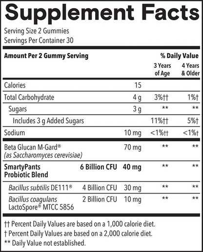 Kids Probiotic & Prebiotic by Smarty Pants