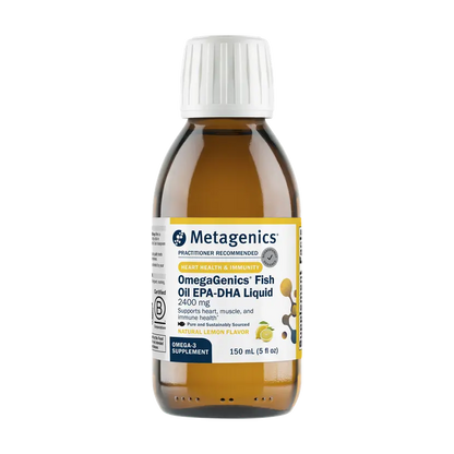 OmegaGenics® Fish Oil EPA-DHA Liquid 2400 mg By Metagenics