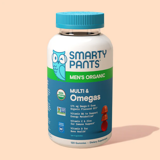 Men’s Organic Multi & Omegas by Smarty Pants