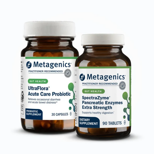 Gut Relief Duo for Occasional Bowel Distress by Dr. Jennifer Stagg, ND By Metagenics