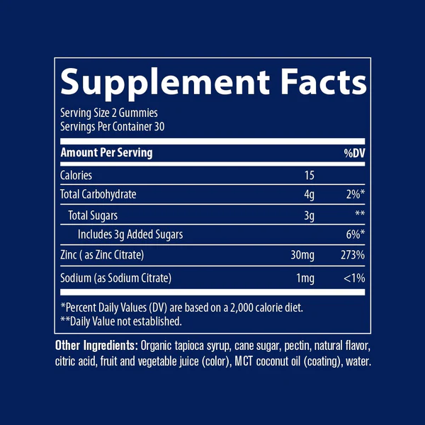 Zinc Gummies by Trace Minerals