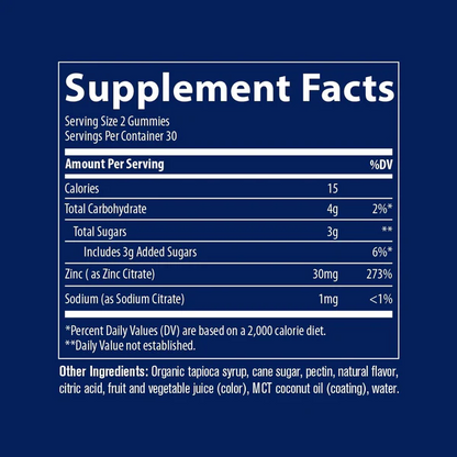 Zinc Gummies by Trace Minerals