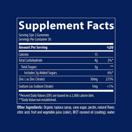 Zinc Gummies by Trace Minerals