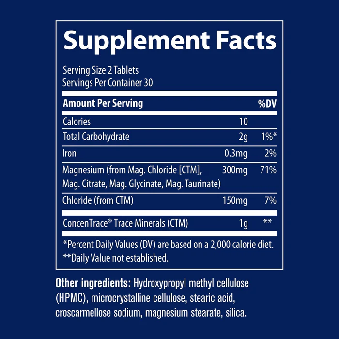 Magnesium Tablets by Trace Minerals