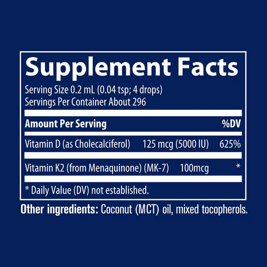 Ionic D3+K2 by Trace Minerals
