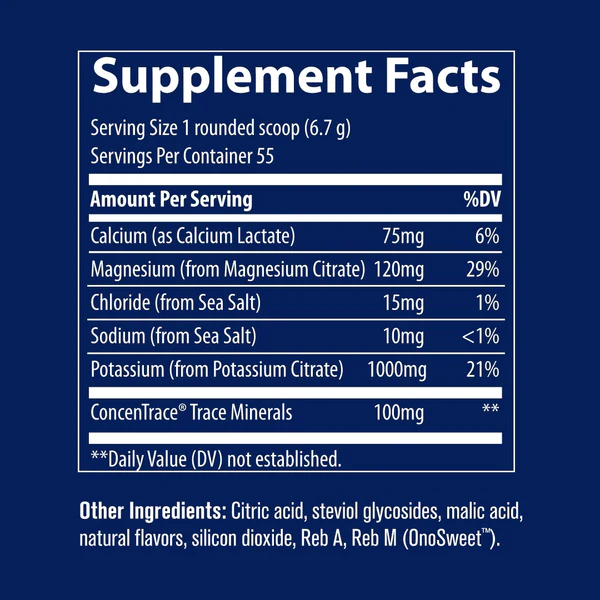 Keto Electrolyte Powder by Trace Minerals