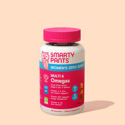 Women's Zero Sugar Multi & Omegas by Smarty Pants