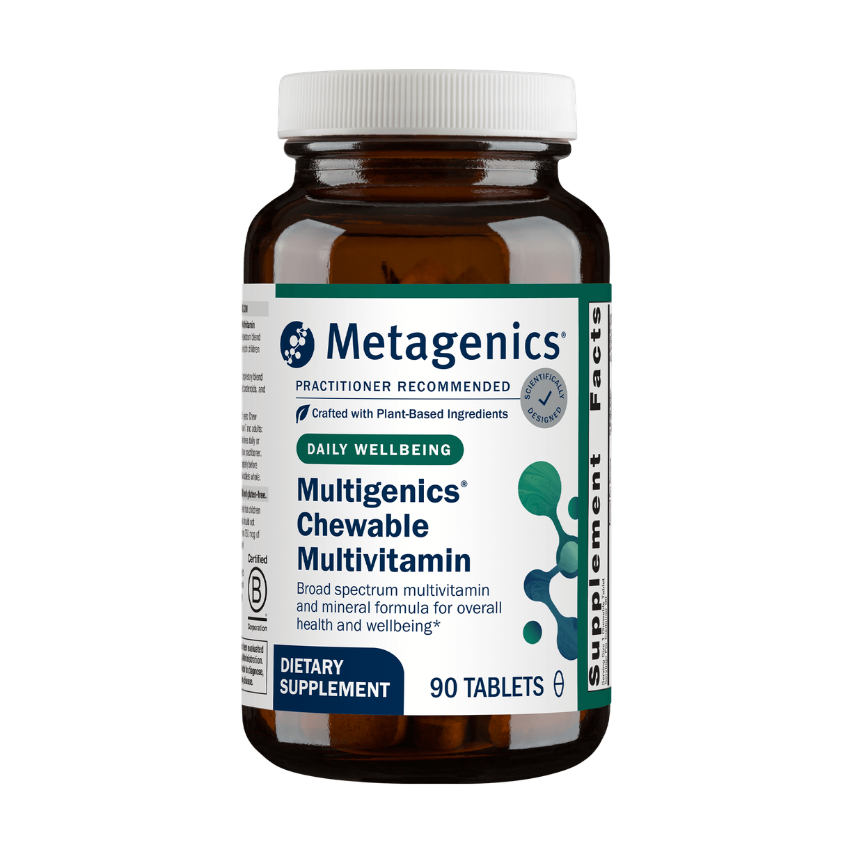 Multigenics® Chewable Multivitamin By Metagenics