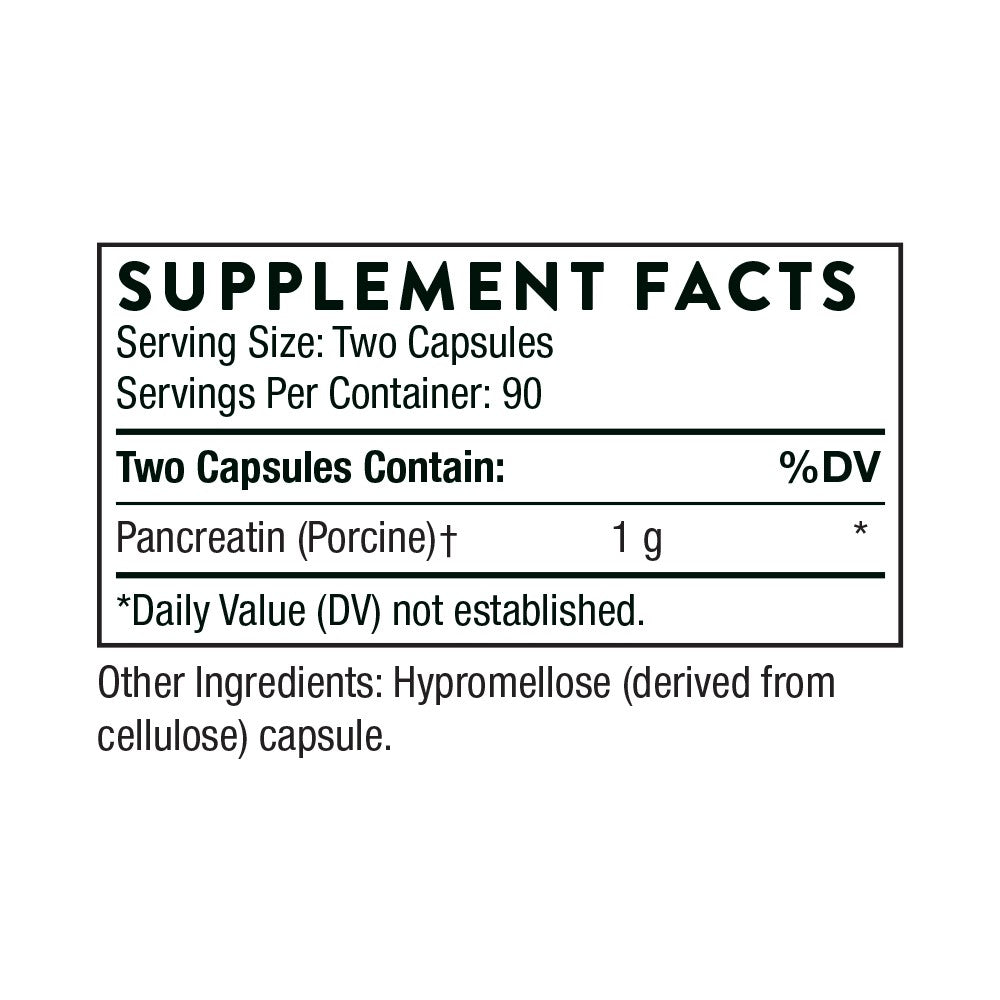 Pancreatic Enzymes By Thorne