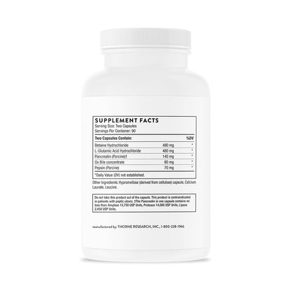 Advanced Digestive Enzymes By Thorne