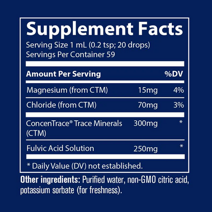 Ionic Fulvic Acid by Trace Minerals