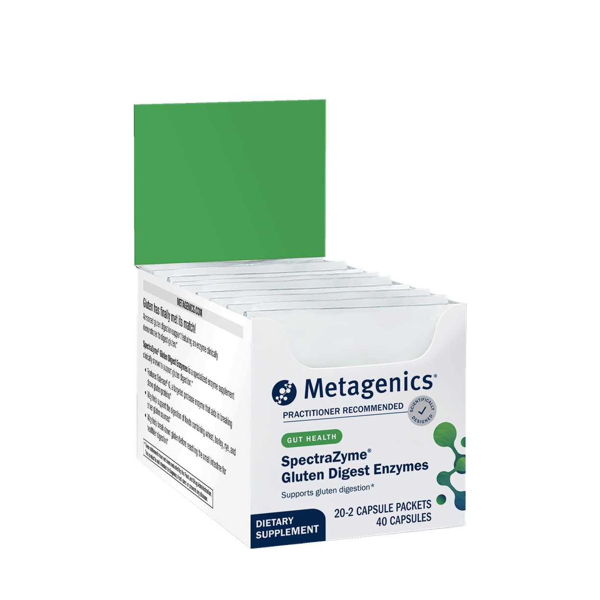 SpectraZyme® Gluten Digest Enzymes By Metagenics