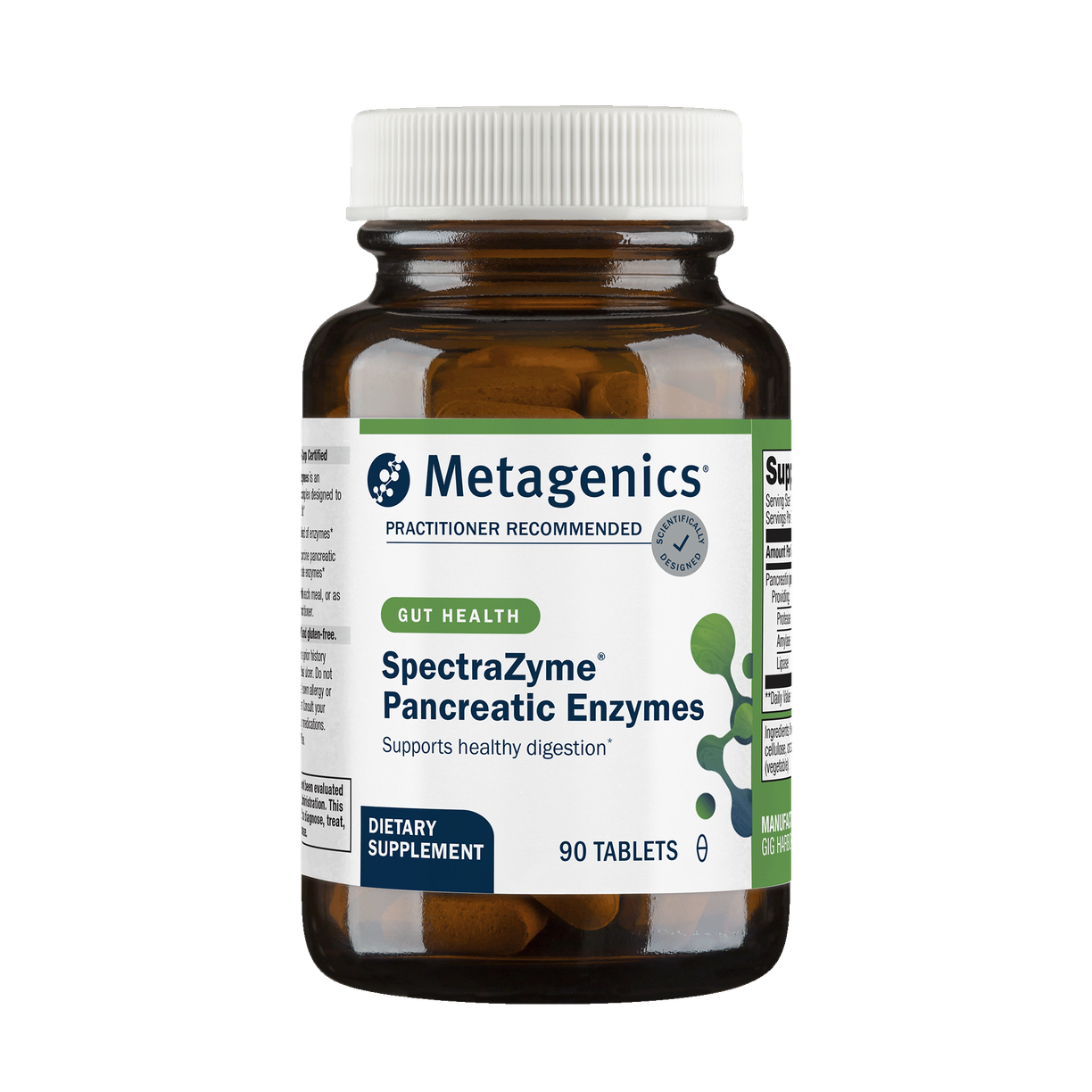 SpectraZyme® Pancreatic Enzymes By Metagenics