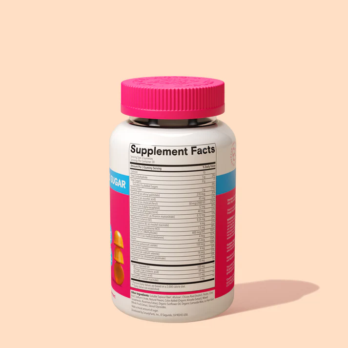 Women's Zero Sugar Multi & Omegas by Smarty Pants