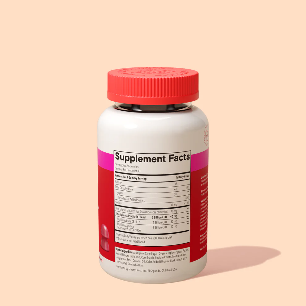 Adult Probiotic & Prebiotic by Smarty Pants